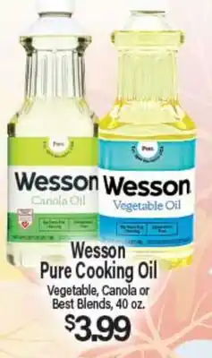 Angelo Caputo's Fresh Market Wesson Pure Cooking Oil offer