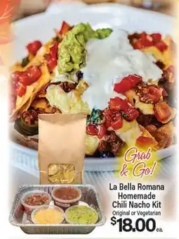 Angelo Caputo's Fresh Market La Bella Romana Homemade Chili Nacho Kit offer
