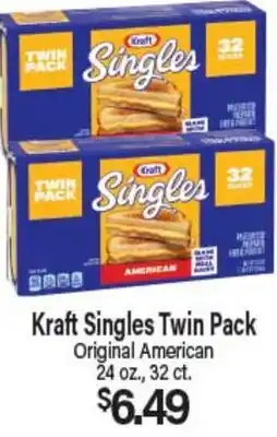 Angelo Caputo's Fresh Market Kraft Singles Twin Pack offer