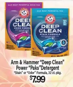 Angelo Caputo's Fresh Market Arm & Hammer Deep Clean Power Paks Detergent offer