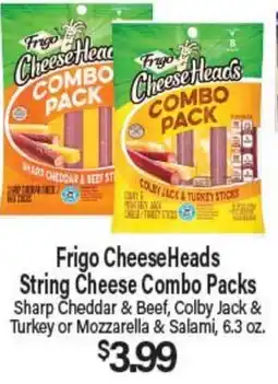Angelo Caputo's Fresh Market Frigo CheeseHeads String Cheese Combo Packs offer