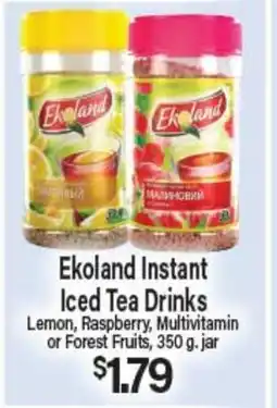 Angelo Caputo's Fresh Market Ekoland Instant Iced Tea Drinks offer