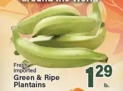 Angelo Caputo's Fresh Market Fresh Imported Green & Ripe Plantains offer