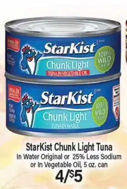 Angelo Caputo's Fresh Market StarKist Chunk Light Tuna offer