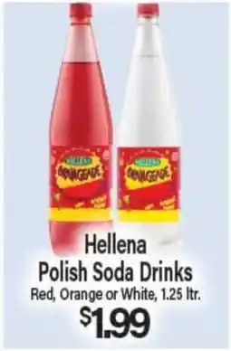 Angelo Caputo's Fresh Market Hellena Polish Soda Drinks offer