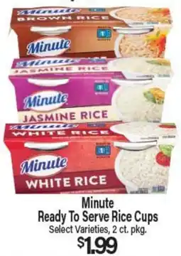 Angelo Caputo's Fresh Market Minute Ready To Serve Rice Cups offer