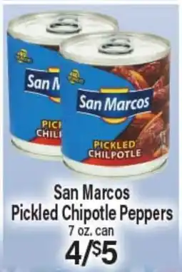 Angelo Caputo's Fresh Market San Marcos Pickled Chipotle Peppers offer