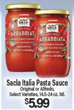 Angelo Caputo's Fresh Market Sacla Italia Pasta Sauce offer