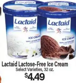 Angelo Caputo's Fresh Market Lactaid Lactose-Free Ice Cream offer