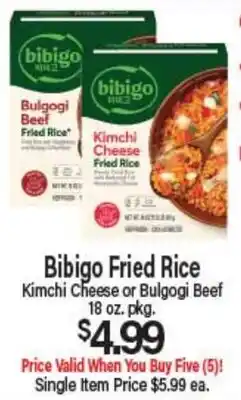 Angelo Caputo's Fresh Market Bibigo Fried Rice offer