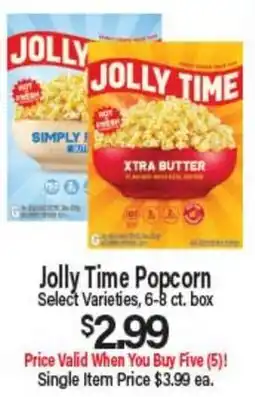 Angelo Caputo's Fresh Market Jolly Time Popcorn offer