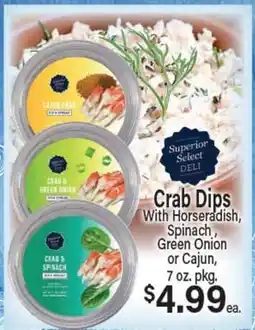 Angelo Caputo's Fresh Market Crab Dips offer