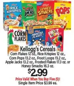 Angelo Caputo's Fresh Market Kellogg's Cereals offer
