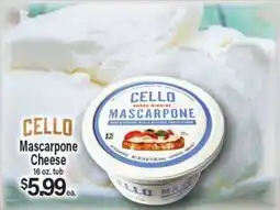 Angelo Caputo's Fresh Market CELLO Mascarpone Cheese offer