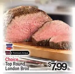 Angelo Caputo's Fresh Market Choice Top Round London Broil offer