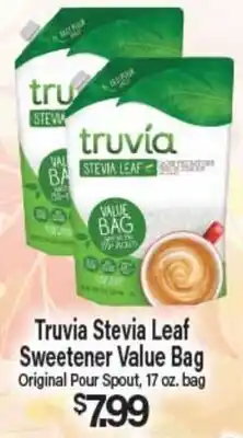 Angelo Caputo's Fresh Market Truvia Stevia Leaf Sweetener Value Bag offer