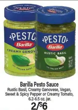 Angelo Caputo's Fresh Market Barilla Pesto Sauce offer