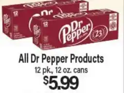 Angelo Caputo's Fresh Market All Dr Pepper Products offer