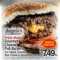 Angelo Caputo's Fresh Market Fresh Made! Gourmet Cheese Pub Burgers offer