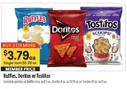 Raley's Ruffles, Doritos or Tostitos offer