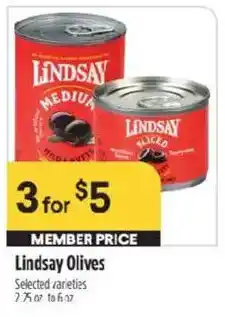 Raley's Lindsay Olives offer