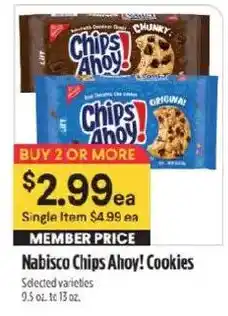 Raley's Nabisco Chips Ahoy! Cookies offer