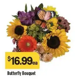Raley's Butterfly Bouquet offer