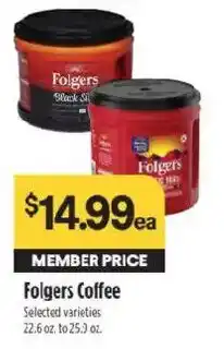 Raley's Folgers Coffee offer