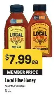 Raley's Local Hive Honey offer