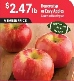 Raley's Honeycrisp or Envy Apples offer