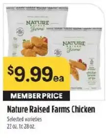 Raley's Nature Raised Farms Chicken offer