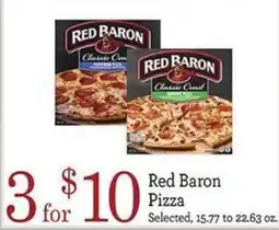 Yoke's Fresh Market Red Baron Pizza offer