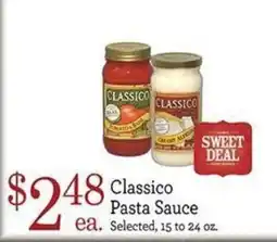 Yoke's Fresh Market Classico pasta sauce offer
