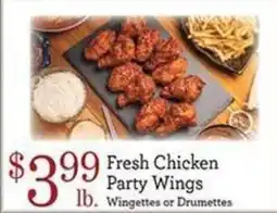 Yoke's Fresh Market Fresh Chicken Party Wings offer