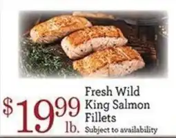 Yoke's Fresh Market Fresh Wild King Salmon Fillets offer