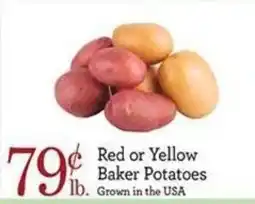 Yoke's Fresh Market Red or Yellow Baker Potatoes offer