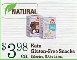 Yoke's Fresh Market Katz Gluten-Free Snacks offer