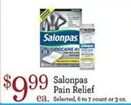 Yoke's Fresh Market Salonpas Pain Relief offer