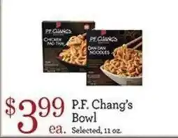 Yoke's Fresh Market P.F. Chang's Bowl offer