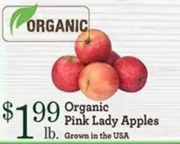 Yoke's Fresh Market Organic Pink Lady Apples offer