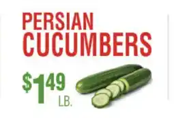 Circus Fruits PERSIAN CUCUMBERS offer