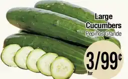 Big Saver Foods Large Cucumbers offer