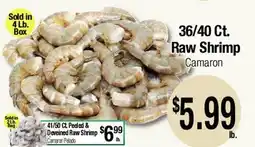 Big Saver Foods 36/40 Ct. Raw Shrimp offer