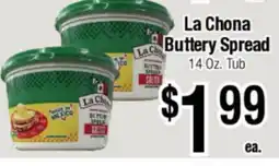 Big Saver Foods La Chona Buttery Spread offer