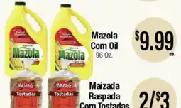 Big Saver Foods Mazola Com Oil offer