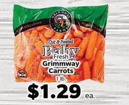 Living Fresh Market Grimmway Farms Baby Fresh Carrots offer