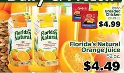 Living Fresh Market Florida's Natural Orange Juice offer