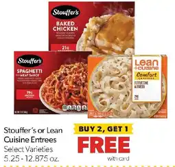 Family Fresh Market Stouffer's or Lean Cuisine Entrees offer