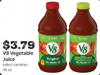 V8 vegetable juice