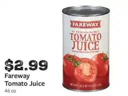 Fareway Fareway tomato juice offer
